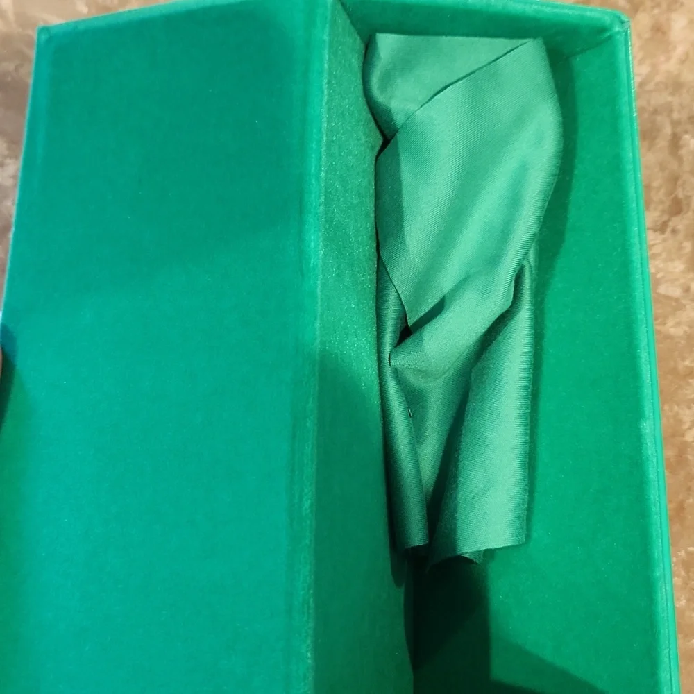 Bottega Veneta Emerald Green Sunglass Case - Picture 3 of 7
